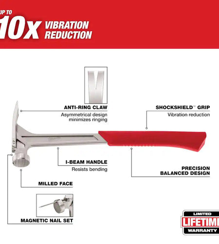 22 Oz. Milled Face Framing Hammer