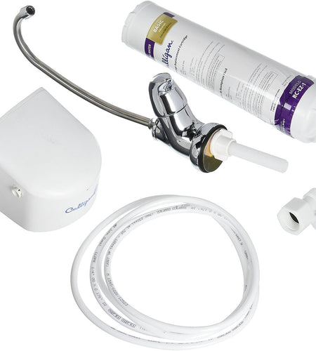 - US-EZ-1 US 1 Ez-Change Under-Sink Drinking Water Filtration System with Dedicated Faucet and Filter, 3,000 Gallon, Chrome