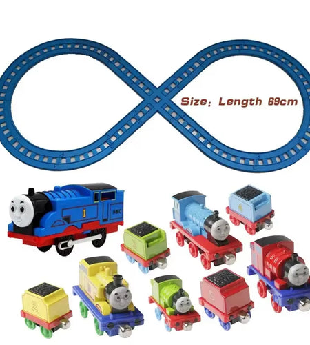 Thomas and Friends Electric Track Percy Thomas Set 1:43 Thomas Metal Magnetic Diecasts Train Toys Kids Boy Toy Gift